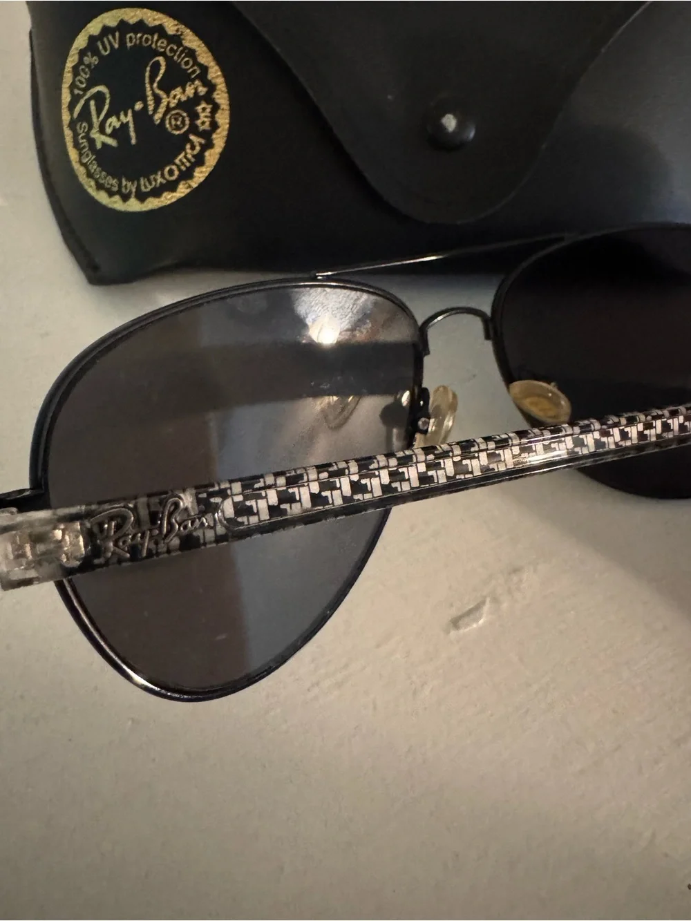 Ray-Ban RB8307 Titanium Sunglasses 60-15-132 Italy Design | Lightweight Luxury